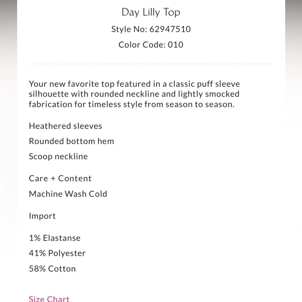 Free People Day Lilly Top Faded Coral XS - Picture 6 of 6